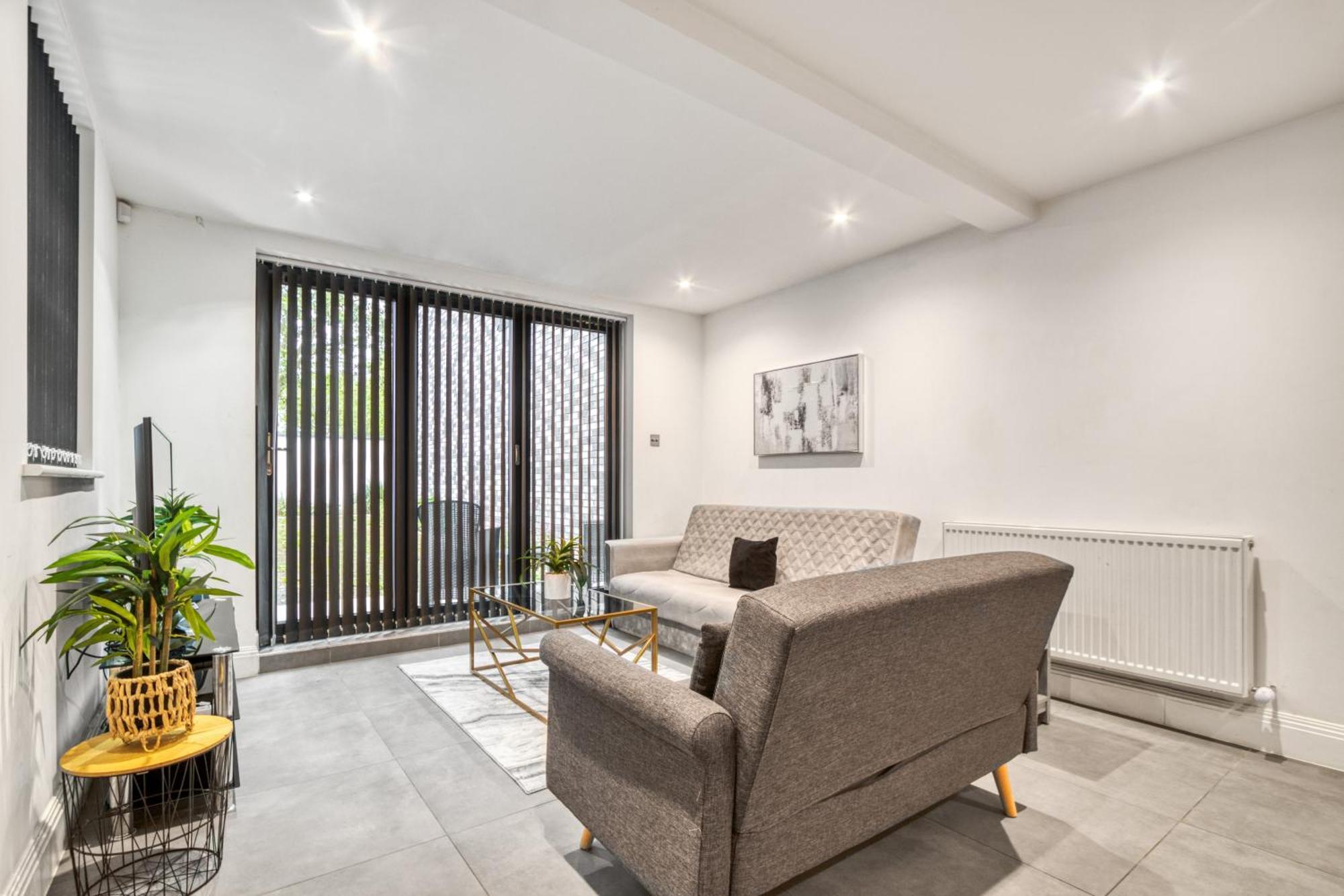Stylish Beauty Ground Floor 1br 1ba Private Garden Appartamento